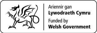 Ariennir gan Lywodraeth Cymru - Funded by Welsh Government